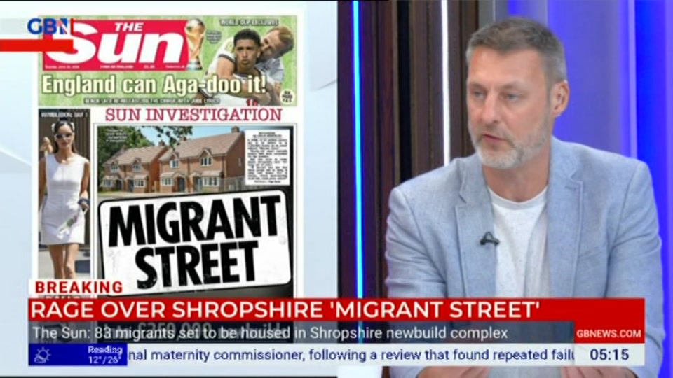 Broadcast still at 16m. GB News, Patrick Christys Tonight Late..., 30 June 2026.