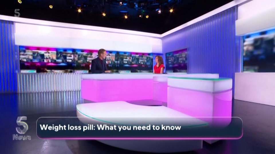 Broadcast still at 38m. 5, 5 News with Dan Walker, 6 July 2026.