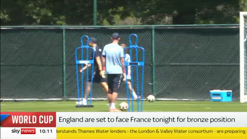 Still from Sky News at 11:00