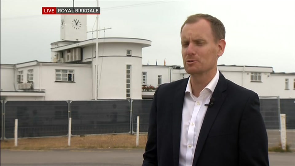 Broadcast still at 11m. BBC ONE West, BBC News, 18 July 2026.