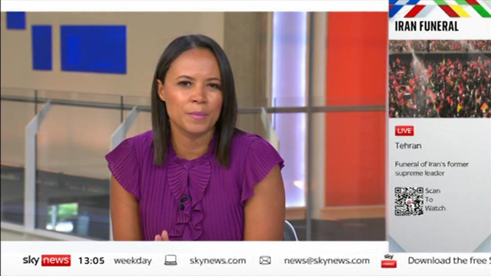 Still from Sky News at 5:00