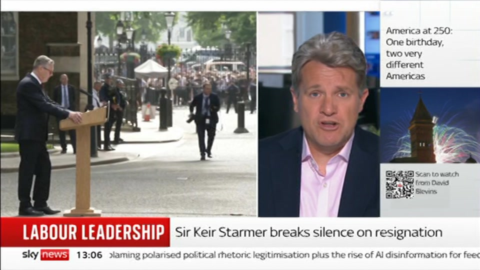 Still from Sky News at 6:00
