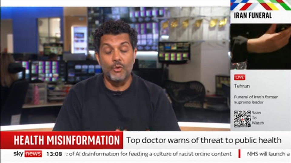 Still from Sky News at 8:00