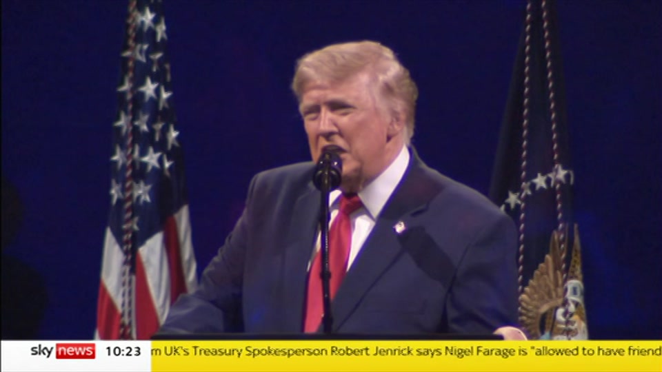 Still from Sky News at 23:00