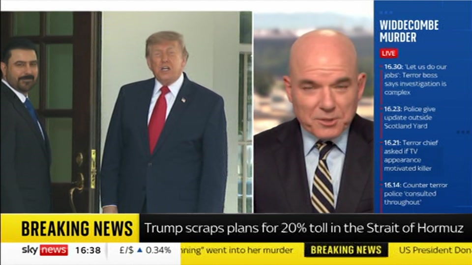 Still from Sky News at 8:00