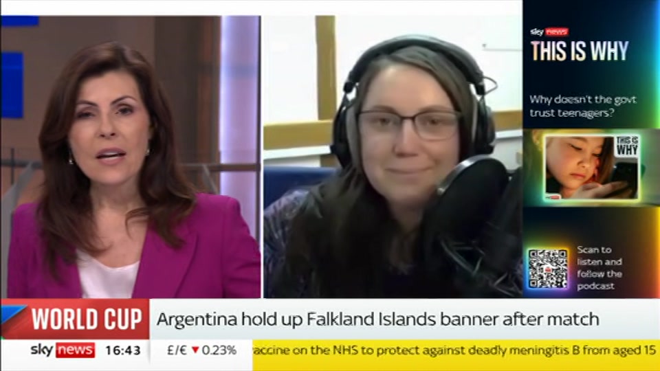 Broadcast still at 13m. Sky News, Sky News Today with Jayne Secker, 16 July 2026.