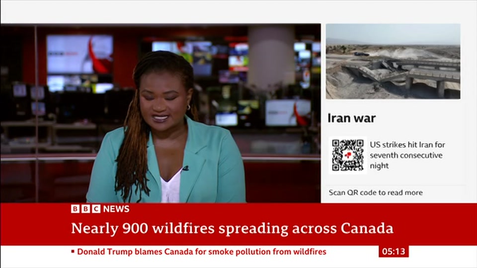 Still from BBC NEWS at 13:00