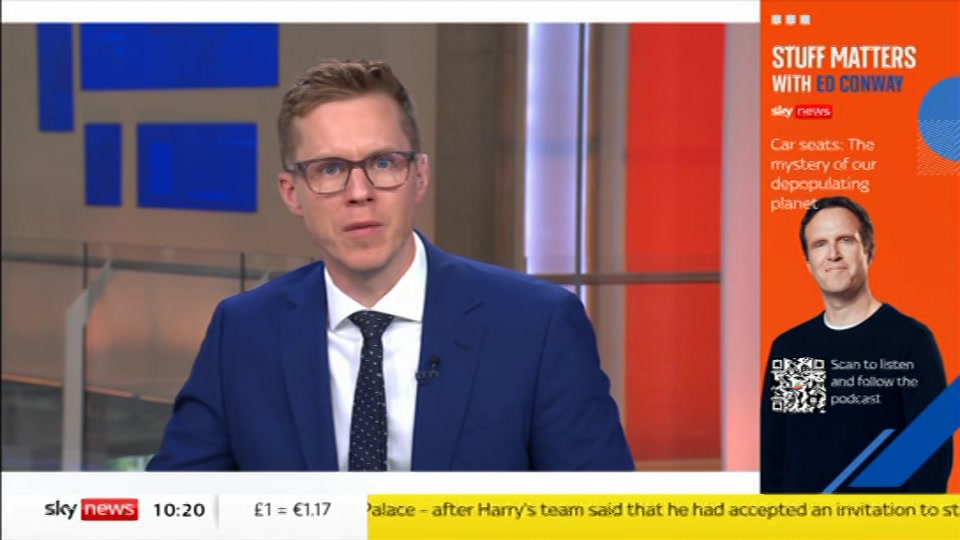 Still from Sky News at 20:00