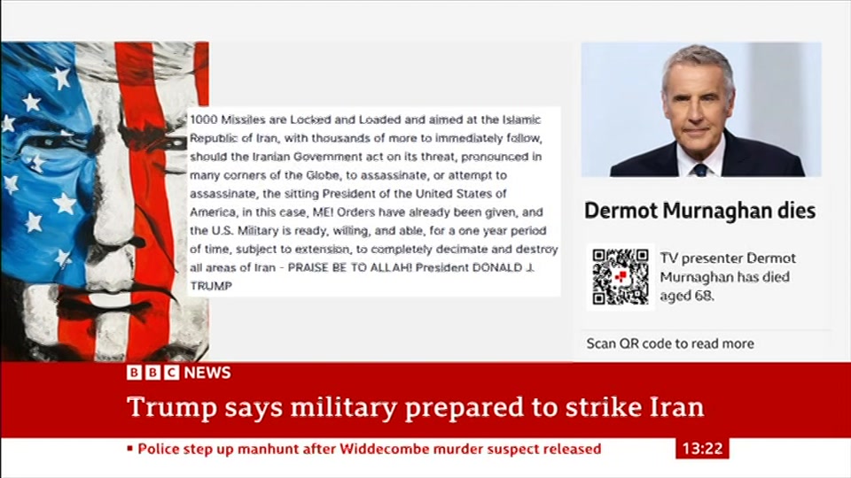 Still from BBC NEWS at 22:00