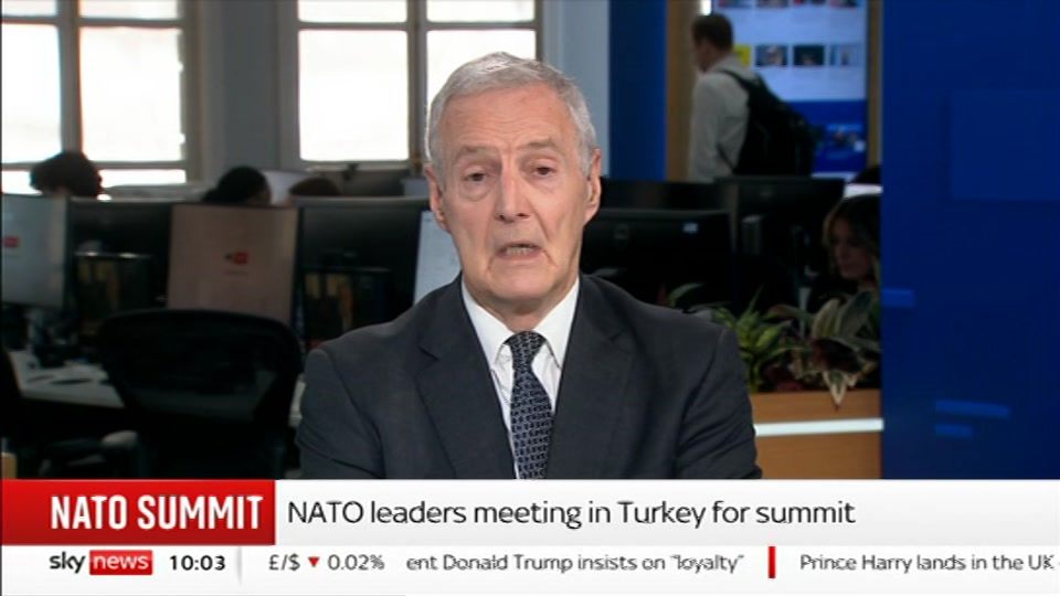 Still from Sky News at 3:00