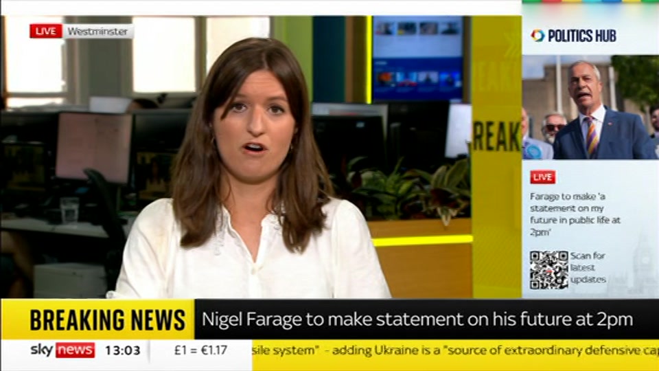 Still from Sky News at 3:00