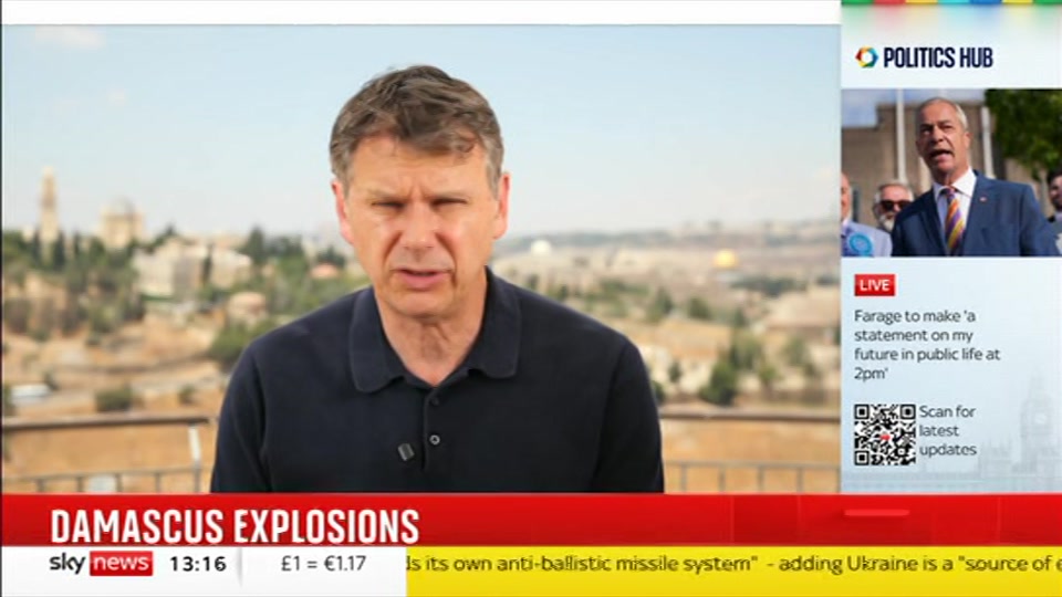 Still from Sky News at 16:00