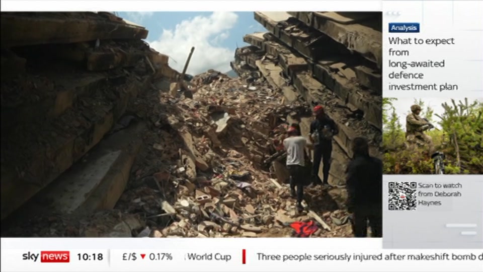 Broadcast still at 19m. Sky News, Sky News Today with Gareth Barlow, 30 June 2026.