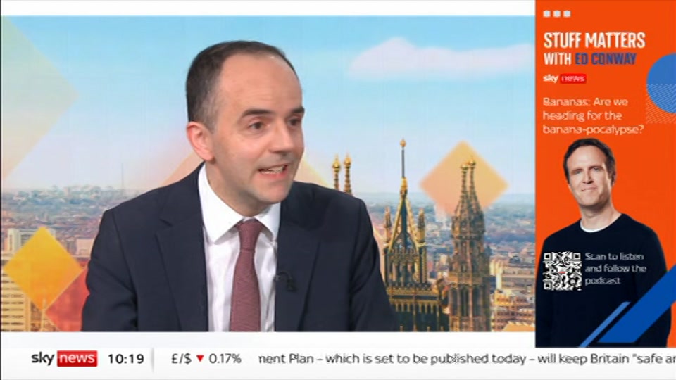 Broadcast still at 20m. Sky News, Sky News Today with Gareth Barlow, 30 June 2026.