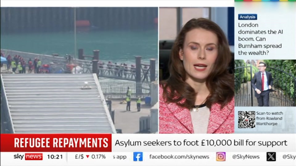 Broadcast still at 22m. Sky News, Sky News Today with Gareth Barlow, 30 June 2026.