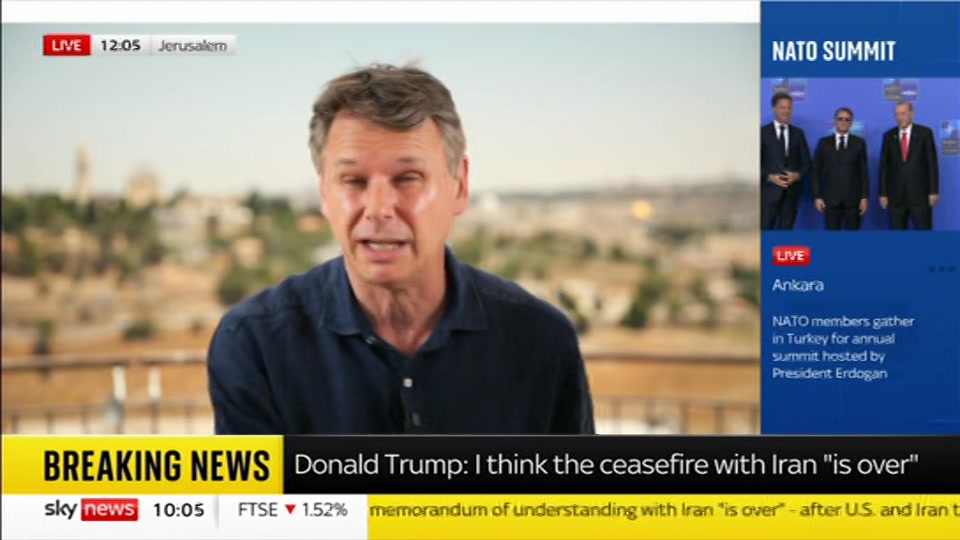 Still from Sky News at 5:00