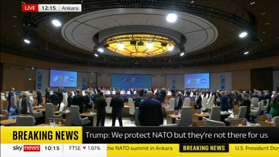 Broadcast still at 15m. Sky News, Sky News Today with Gareth Barlow, 8 July 2026.