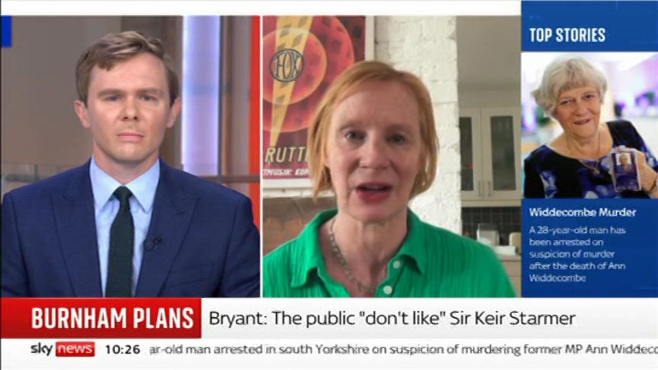 Broadcast still at 26m. Sky News, Sky News Today With Matt Barbet, 12 July 2026.