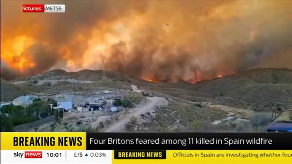 Still from Sky News at 1:00