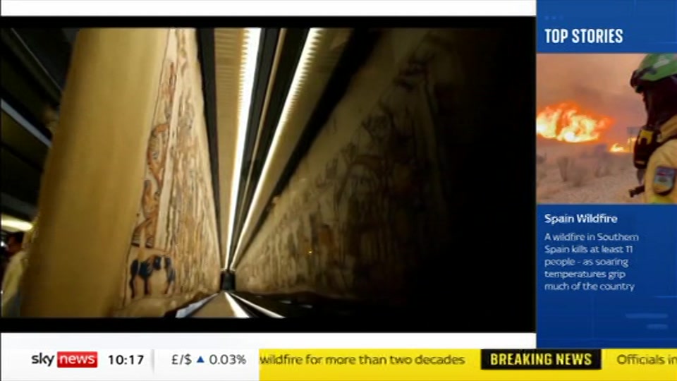 Still from Sky News at 17:00