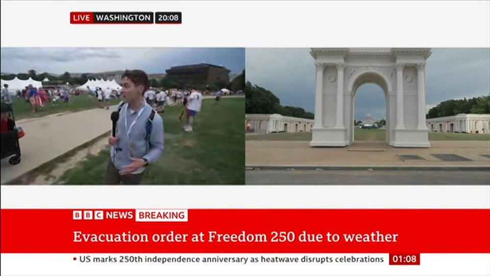 Still from BBC NEWS at 8:00