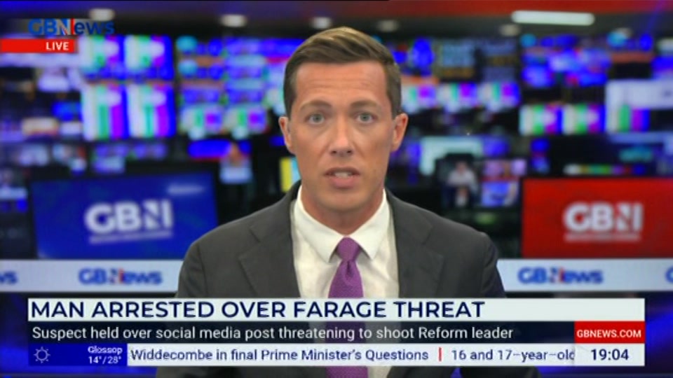 Still from GB News at 4:00