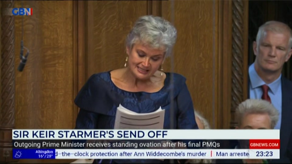 Still from GB News at 23:00