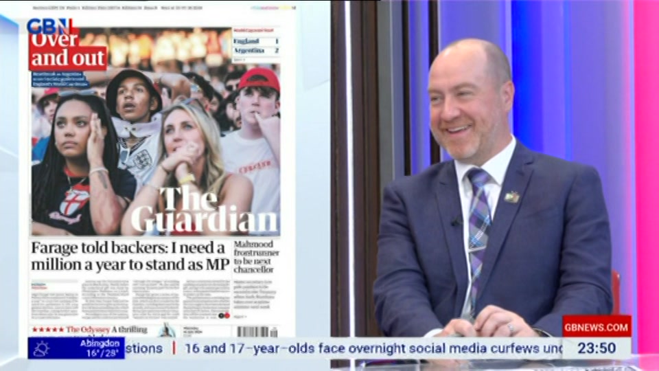 Still from GB News at 50:00