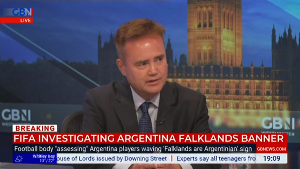 Broadcast still at 9m. GB News, New: GBN Tonight, 16 July 2026.
