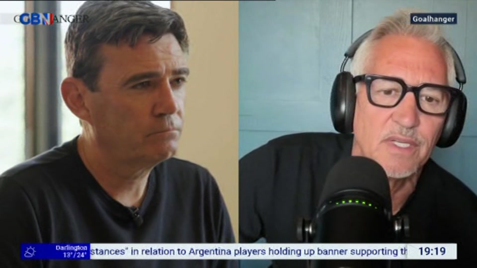 Still from GB News at 19:00