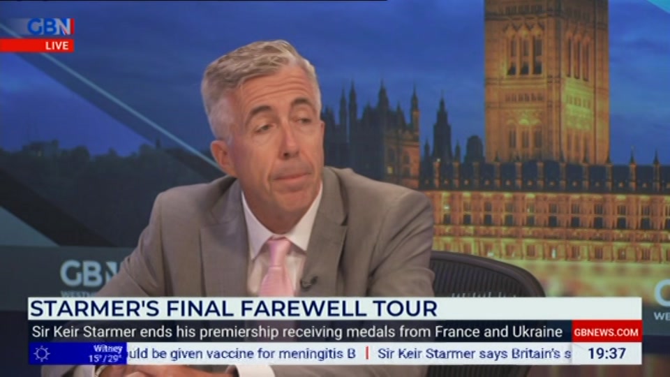 Broadcast still at 37m. GB News, New: GBN Tonight, 16 July 2026.