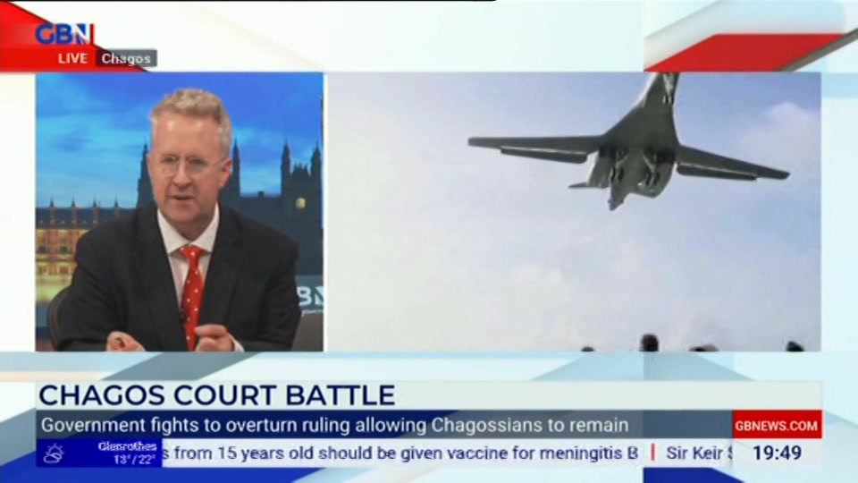 Broadcast still at 49m. GB News, New: GBN Tonight, 16 July 2026.