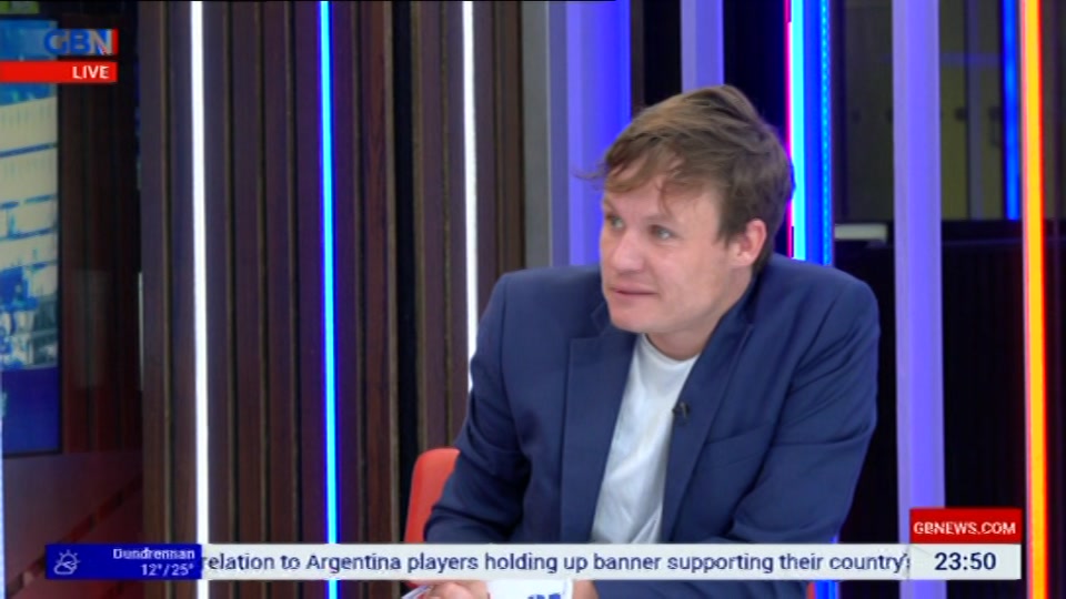 Still from GB News at 50:00