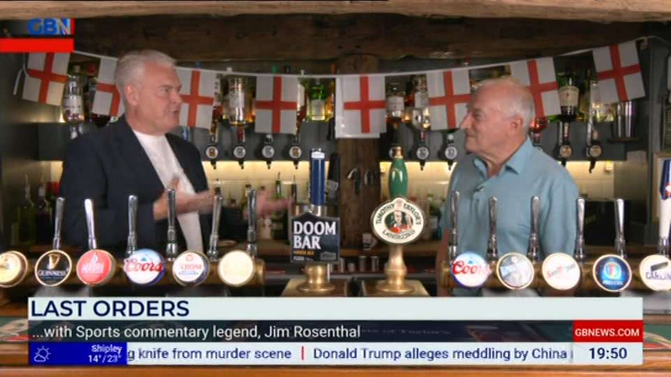 Broadcast still at 50m. GB News, New: Lee Anderson's Real World, 17 July 2026.