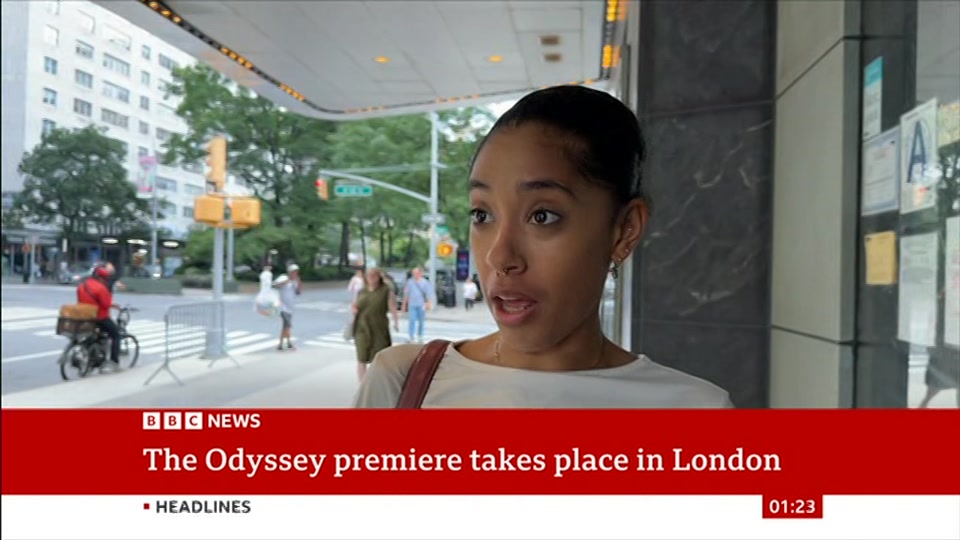 Still from BBC NEWS at 23:00