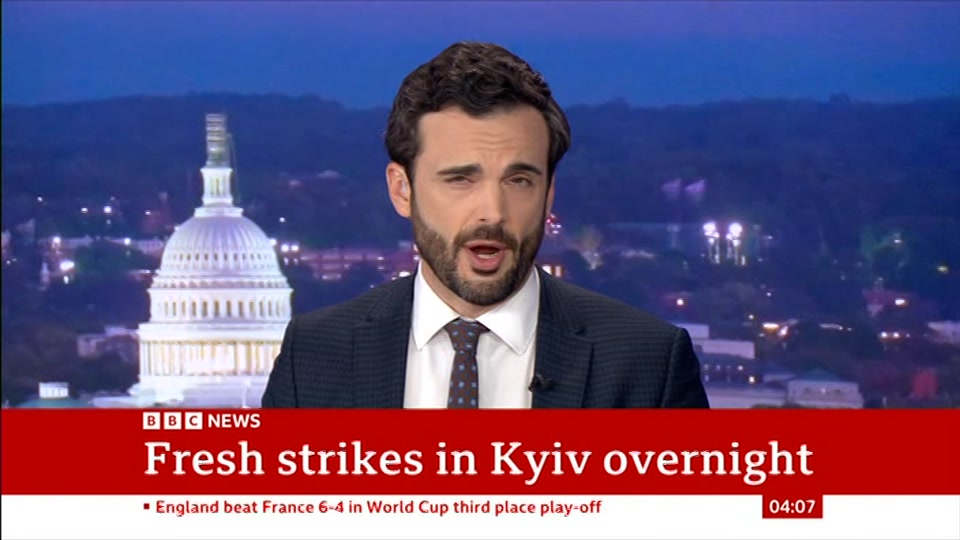 Still from BBC NEWS at 7:00