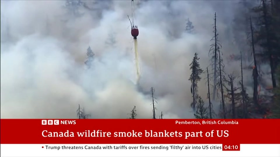 Broadcast still at 10m. BBC NEWS, BBC News, 19 July 2026.