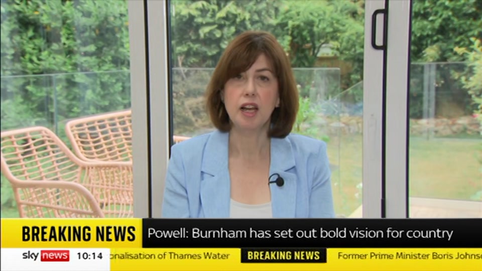Broadcast still at 14m. Sky News, Sky News Today With Matt Barbet, 19 July 2026.