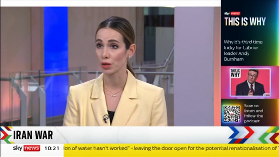 Still from Sky News at 21:00
