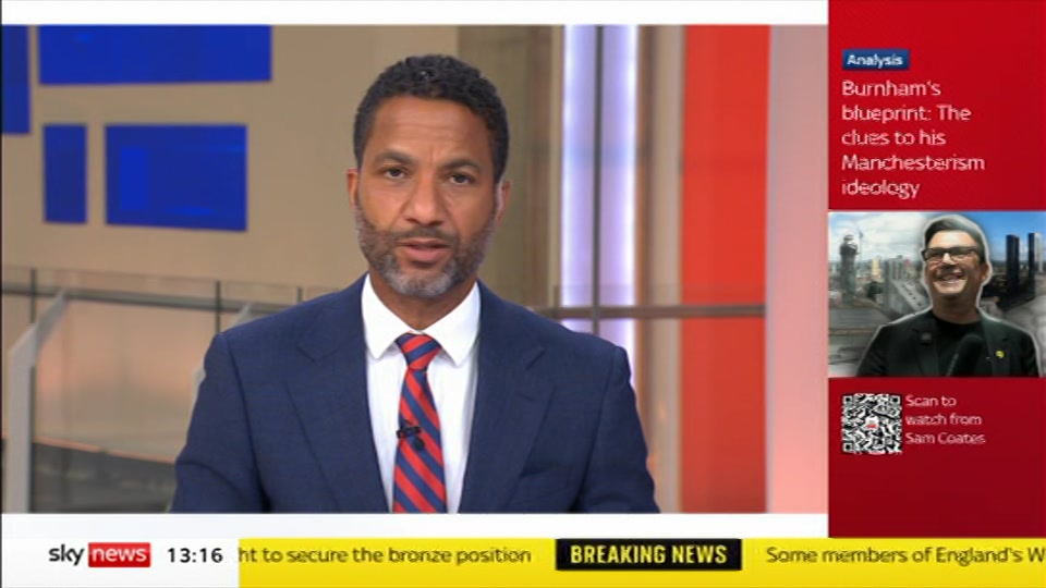 Still from Sky News at 16:00