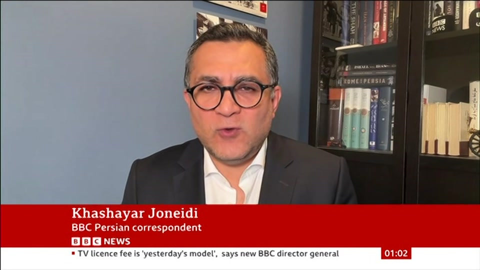 Still from BBC NEWS at 2:00