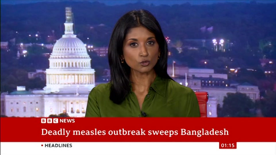 Still from BBC NEWS at 15:00