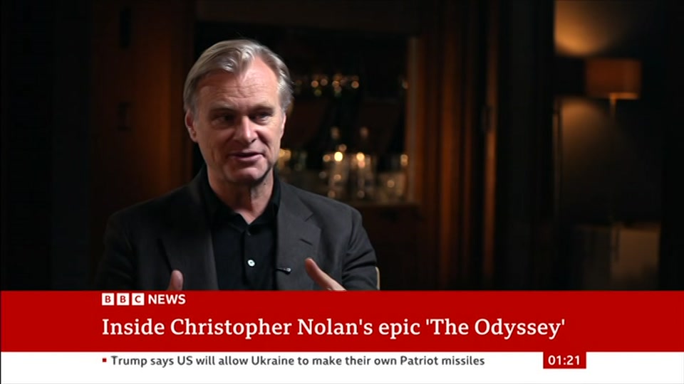 Broadcast still at 21m. BBC NEWS, BBC News, 9 July 2026.