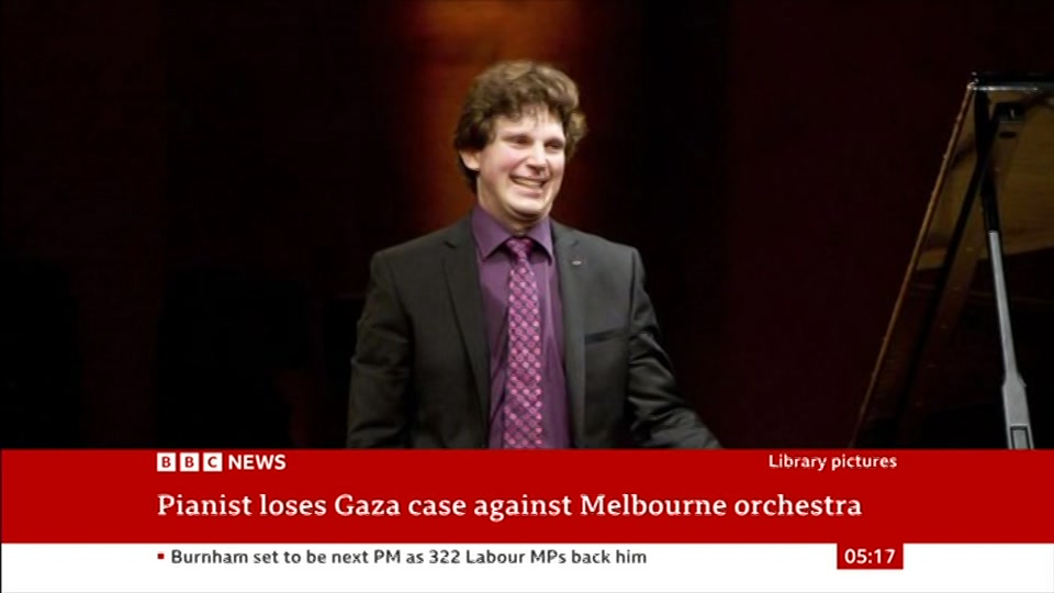 Broadcast still at 17m. BBC NEWS, BBC News, 10 July 2026.