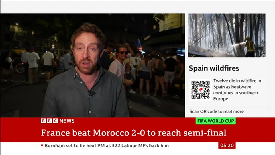 Still from BBC NEWS at 20:00