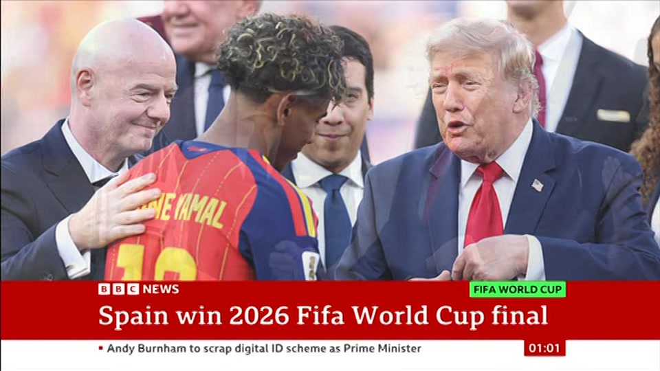 Still from BBC NEWS at 1:00
