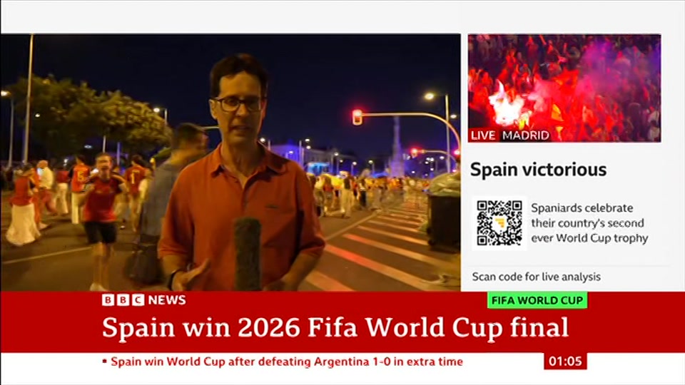 Still from BBC NEWS at 5:00