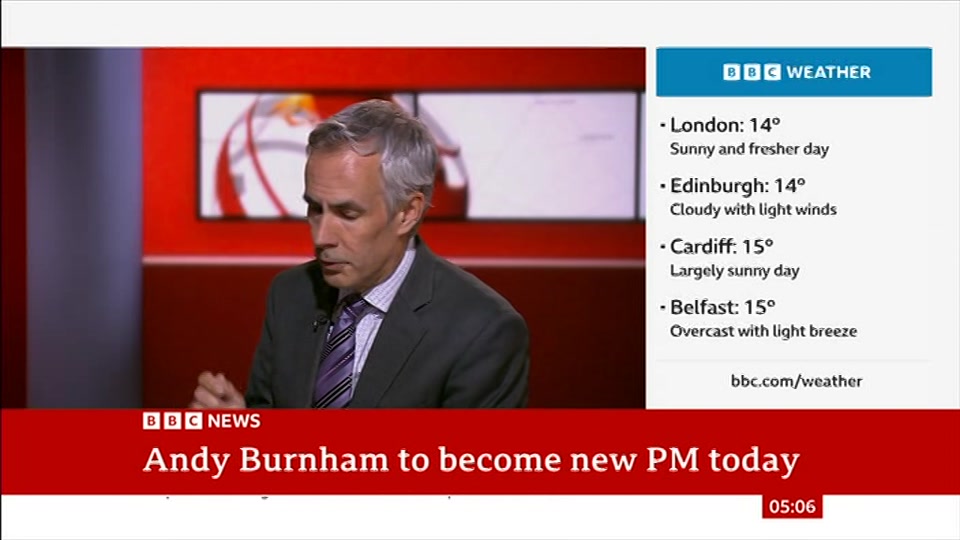 Still from BBC NEWS at 6:00