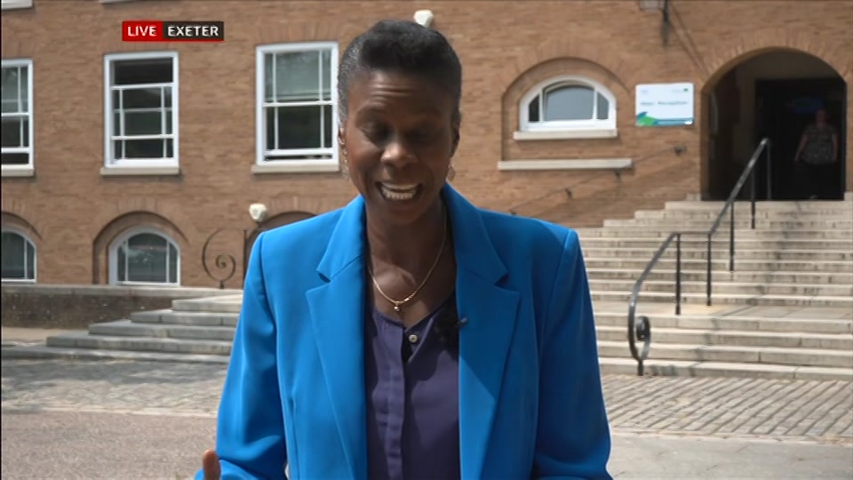 Broadcast still at 14m. BBC ONE West, BBC News at One including..., 20 July 2026.