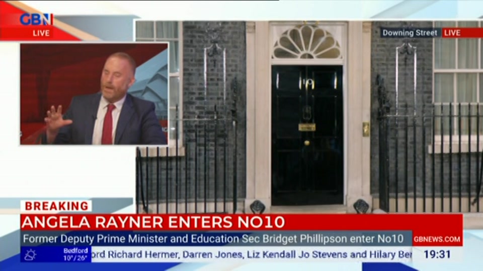 Broadcast still at 31m. GB News, New: GBN Tonight, 20 July 2026.